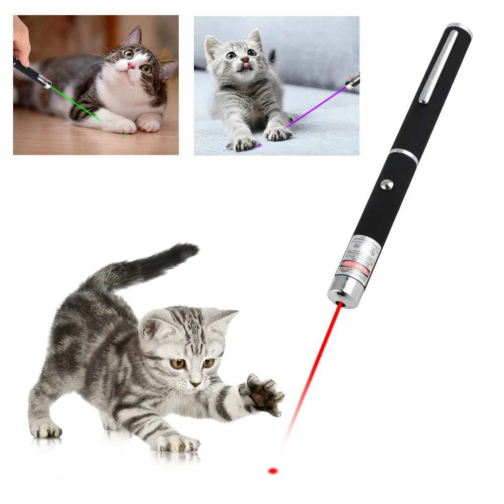 

High Power Laser Pen Laser Pointer Green 5MW Sight Bright 530Nm 405Nm 650Nm Funny Pet Cat Light Interactive Toys Dot Red Light