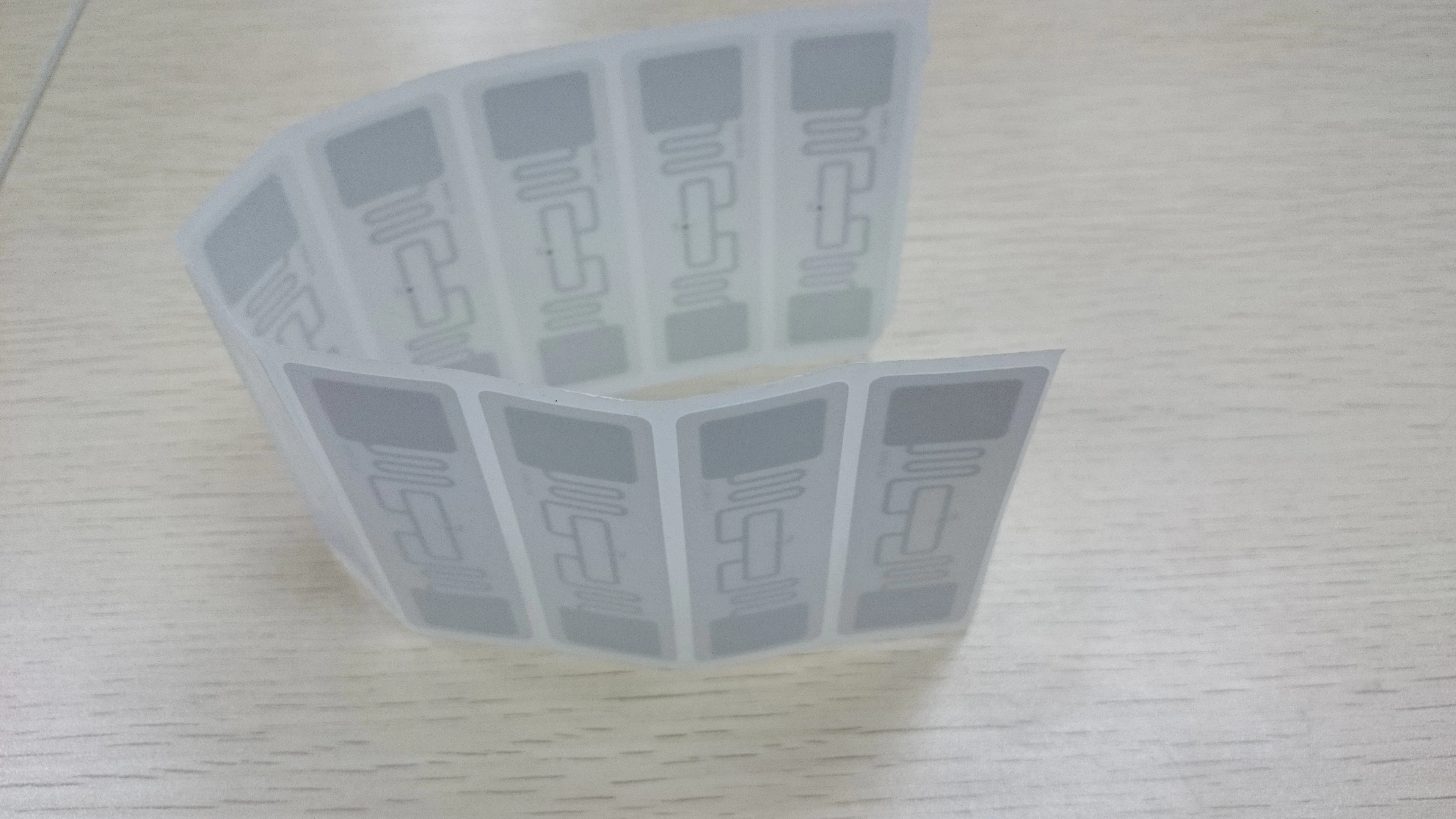 Оптовая продажа 100 шт. 860-960 мгц бирка Alien H3 ISO18000-6C UHF RFID клейкая с большим радиусом