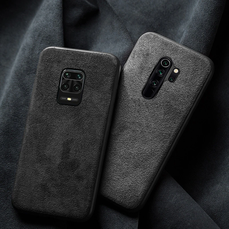 Замшевый кожаный чехол для телефона Xiaomi Redmi Note 9 9s 8 pro note 7 6 Mi 9se 10 A2 lite A3 Max 3 Mix 2s Poco F1 X2