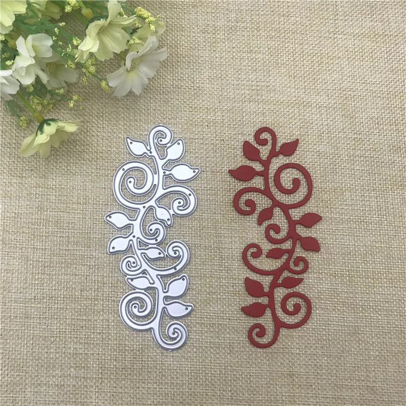 3D Дерево металла прорезной трафарет для окраски DIY Скрапбукинг альбом тиснение