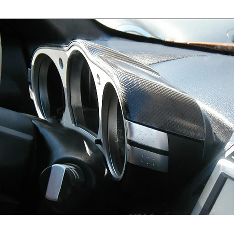 

Carbon Fiber Car Steering Wheel Instrument Panel Trim Dashboard Panel Speeeter Cover for Nissan 350Z Z33 2006-2009