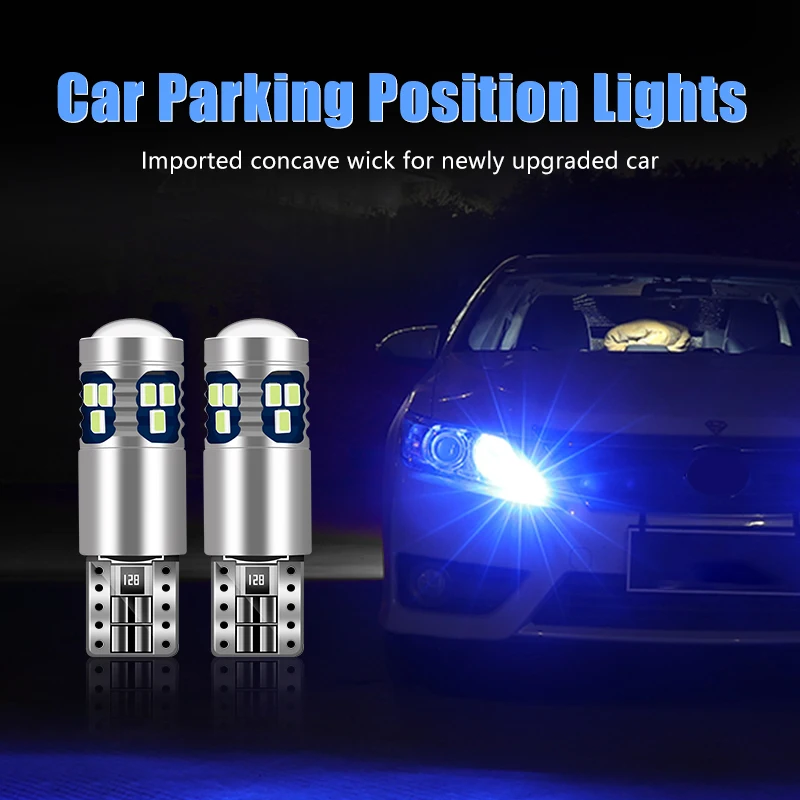 

2pcs T10 W5W LED Bulbs Car Position Parking Light Accessories For Skoda Octavia 2 A5 3 A7 Superb 2 3 Fabia 2 3 Rapid Yeti Kodiaq