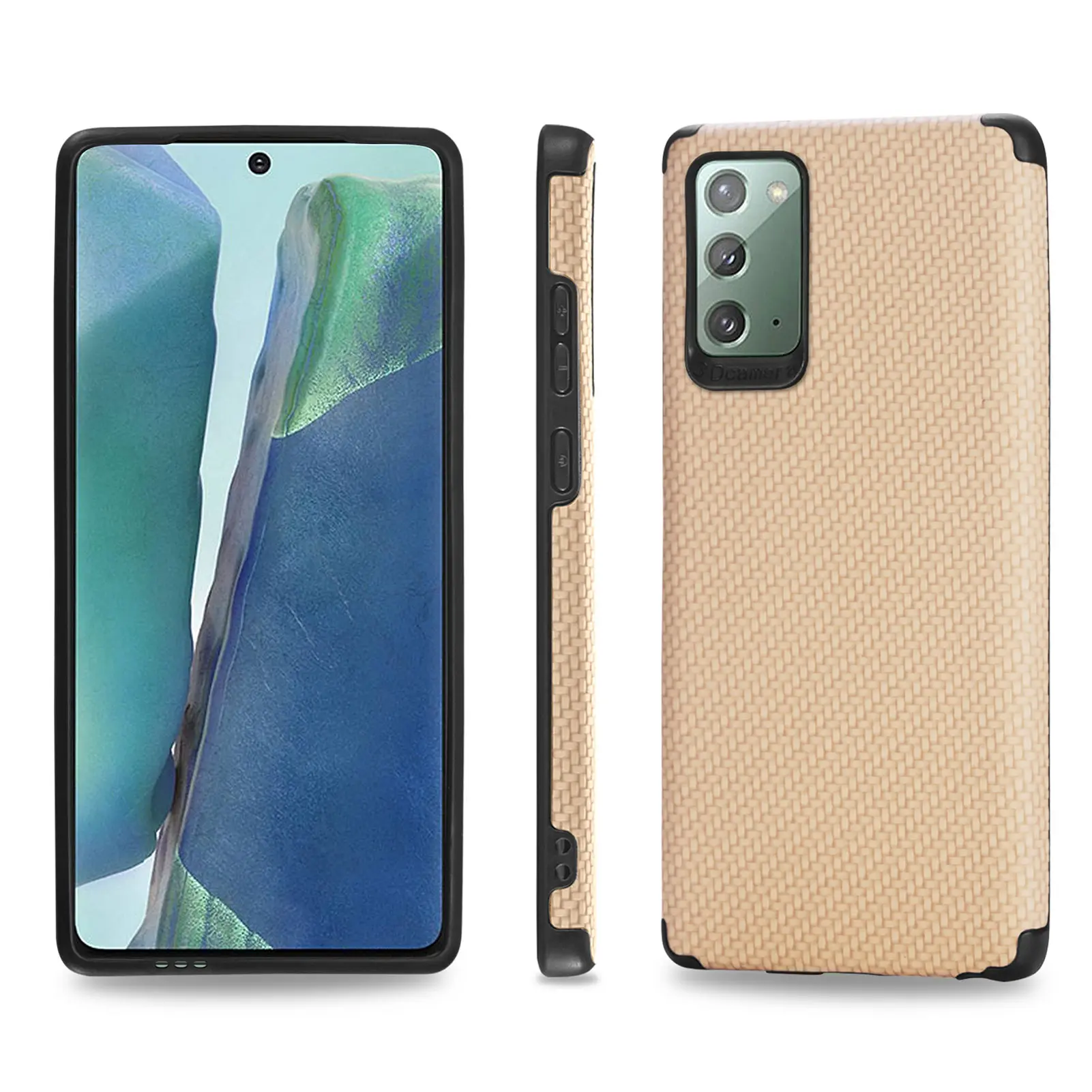 

Fiber Texture Phone Case For Samsung Galaxy S21 S20 FE S10 Plus Soft TPU Cover For Samsung Galaxy Note 20 Ultra Case