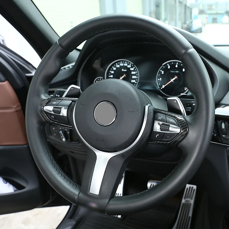 Углеродное волокно для BMW F20 F22 F21 F30 F32 F33 F36 F06 F12 F13 X5 F15 X6 F16 украшение рулевого колеса