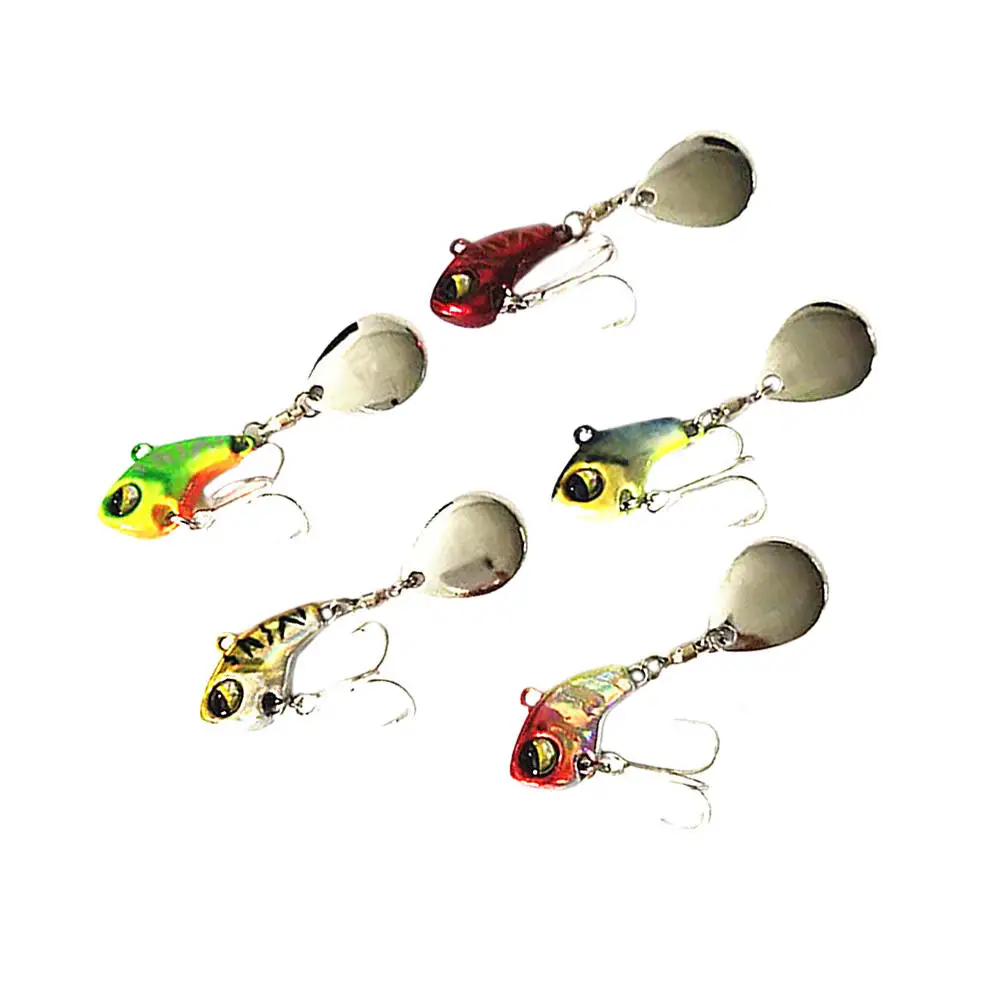 5 шт. случайный цвет блестки длинный выстрел жесткая приманка блесна хвост