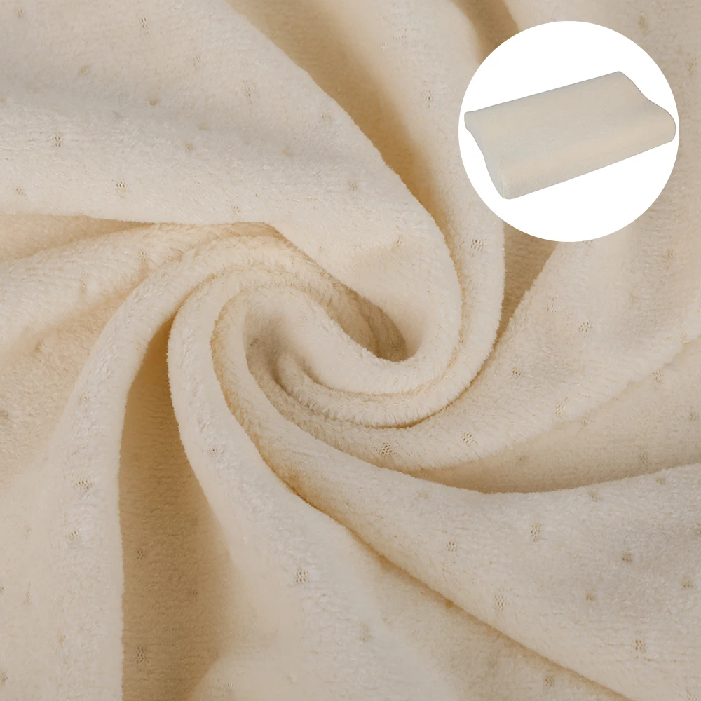 pillow case-F Ортопедическая подушка из пены с эффектом памяти, латексная подушка для шеи, мягкая подушка для медленного отскока, массажер для шейного отдела, забота о здоровье - Цвет: pillow case-F