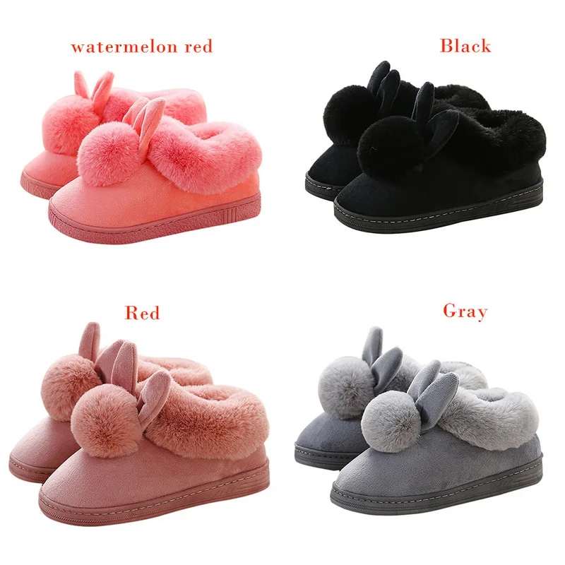 Женская обувь Розовые Тапочки Женские и мужские тапочки из хлопчатобумажной