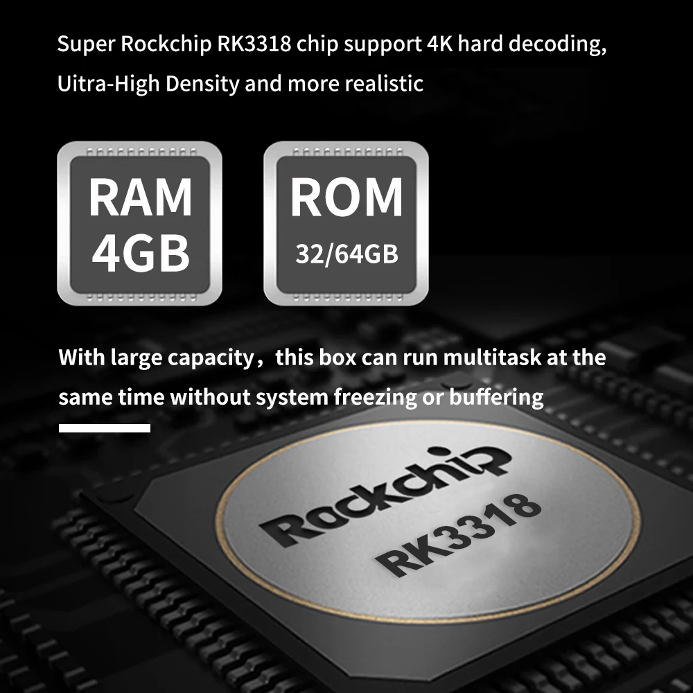 H96 MAX Smart Android 9 0 TV Box RK3318 Quad Core 2 4G/5G двухъядерный процессор Wi Fi Декодер каналов