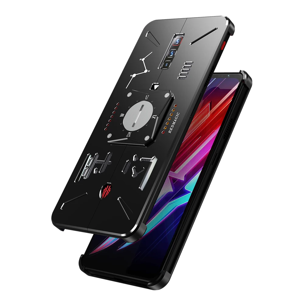 Алюминиевый металлический корпус Fundas противоударный чехол для ZTE Nubia RedMagic Red Magic 6