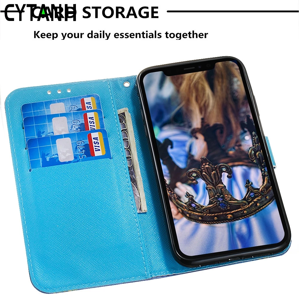 Flip Case For iphone 11 2019 Cover 3D Butterfly Luxury PU Leather Phone Capa 6.1 Coque | Мобильные телефоны и аксессуары