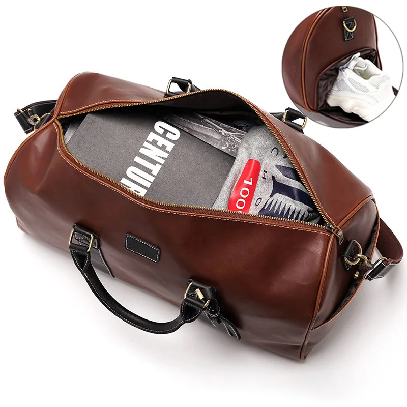 Водонепроницаемая сумка из искусственной кожи для тренажерного зала фитнеса