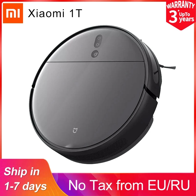 Робот Xiaomi Mijia 1T STYTJ02ZHM 3D для сухой уборки 3000 па 5200 мАч | Бытовая техника