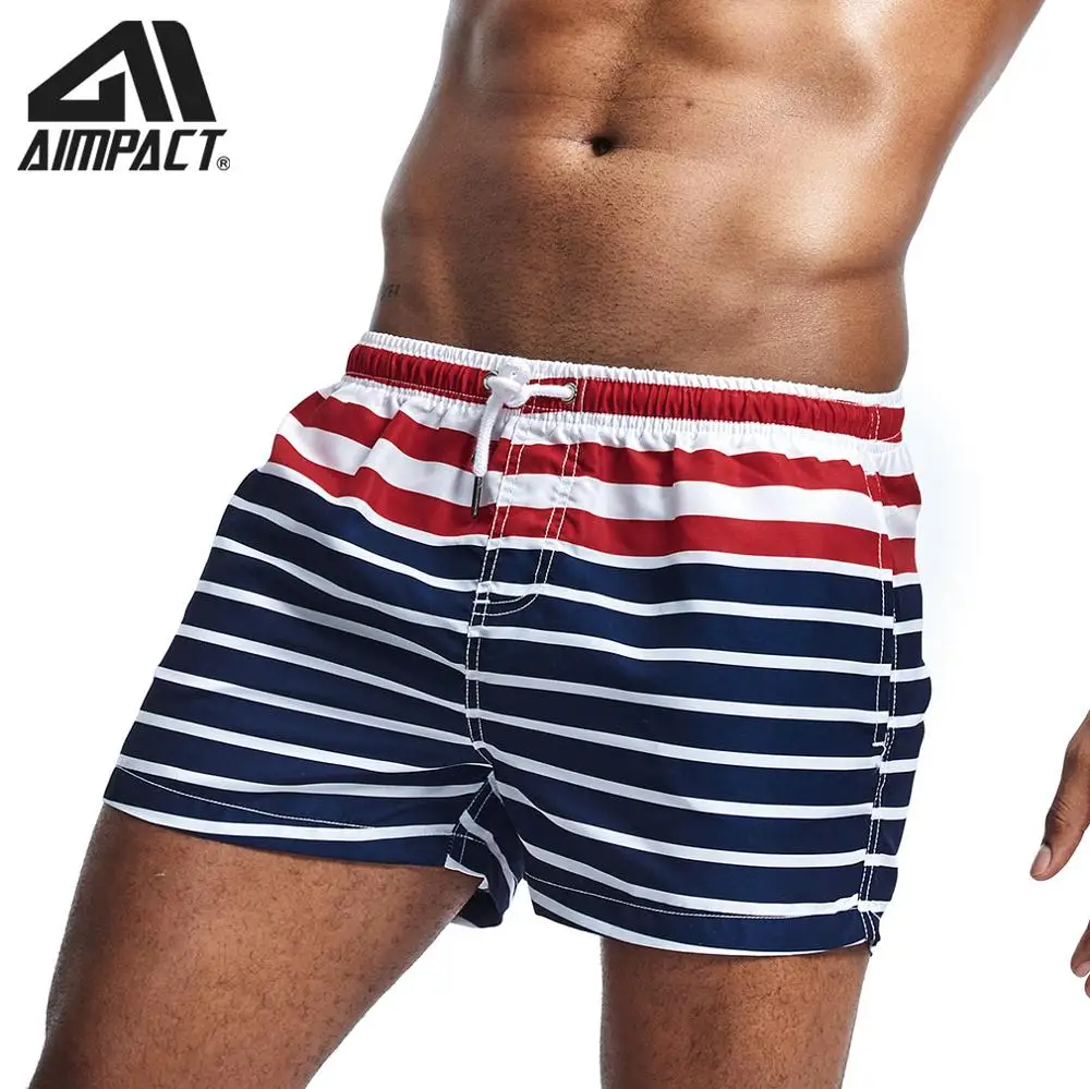 Новые Модные Полосатые мужские шорты для плавания купальные костюмы мужчин