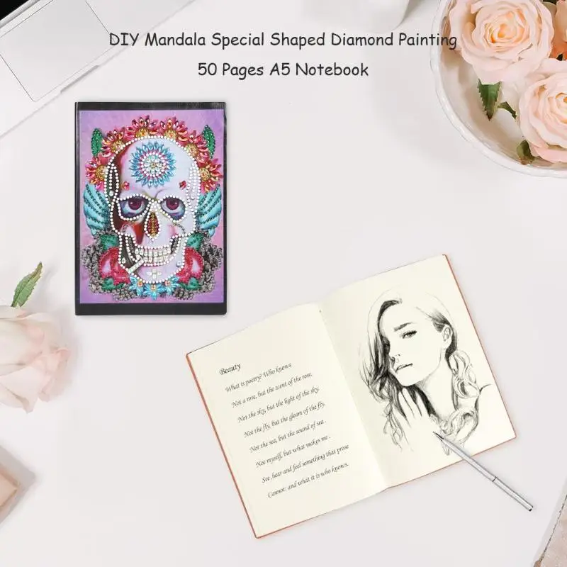 Альбом для рисования стразами сделай сам 50 страниц|Алмазная мозаика и вышивка| |