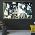 Знаменитая Guernica-картина маслом на холсте Пикассо, копия фотографий, картина Пикассо, домашнее украшение для стен