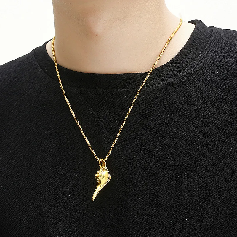 316L ожерелья из нержавеющей стали 3D Волшебная Лампа Алладина кулон Модные