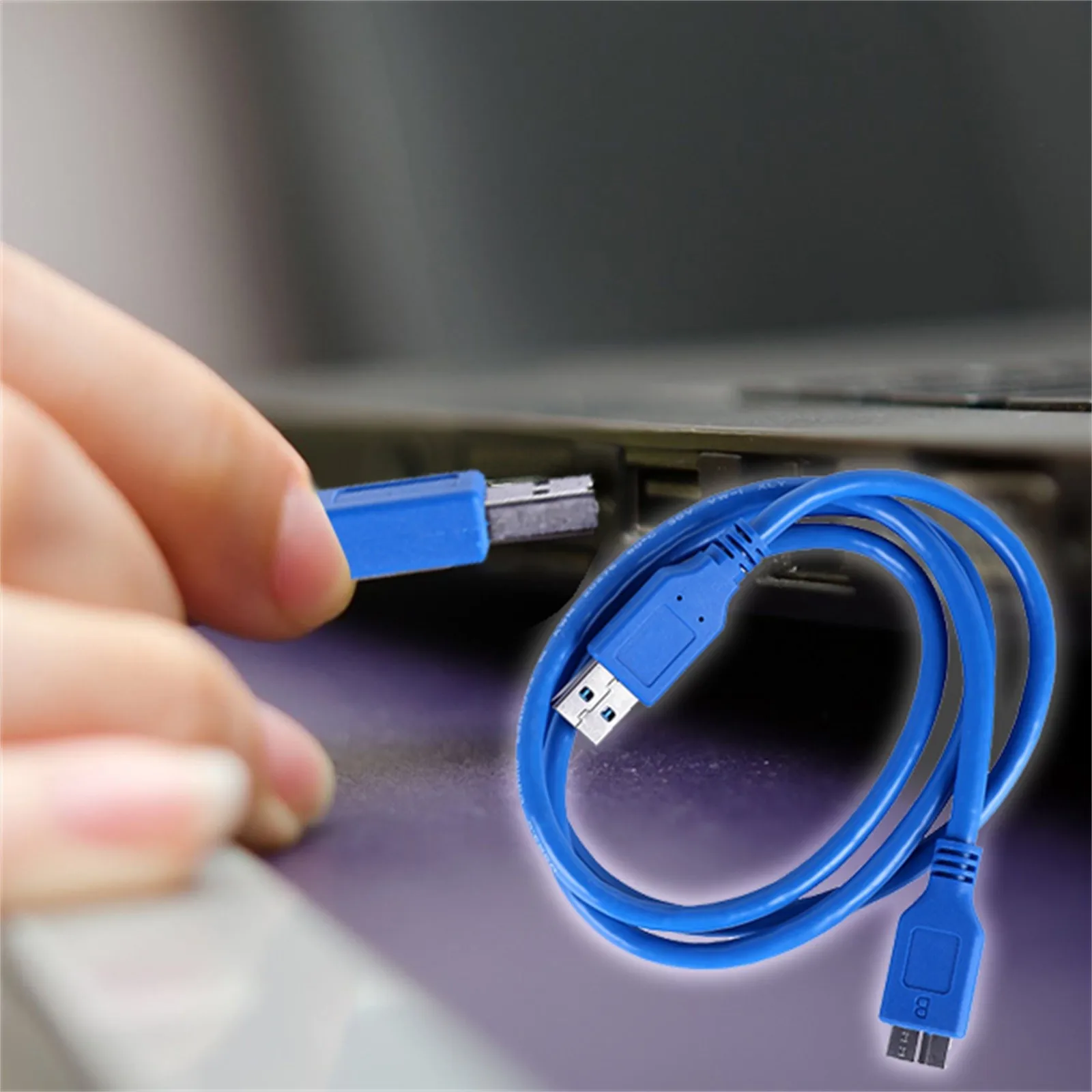 Кабель для компьютера USB 3 0 A папа Micro B 1 м|Компьютерные кабели и разъемы| |