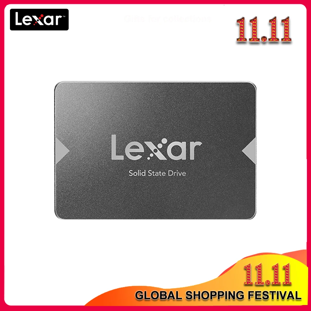Твердотельный накопитель Lexar NS100 SSD 128 ГБ 256 SATA 3 2 5 дюйма Внутренний твердотельный 6