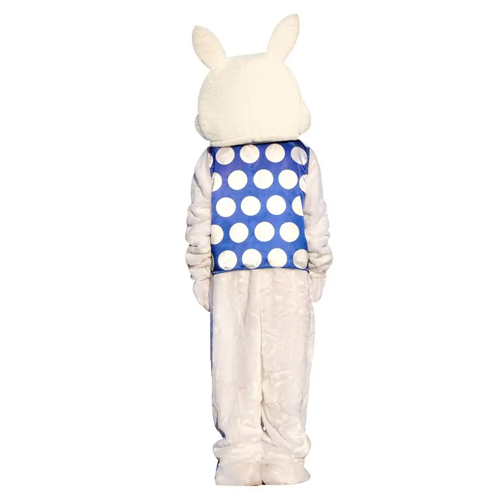 Профессиональный Пасхальный костюм кролика маскарадный костюм/мультяшный