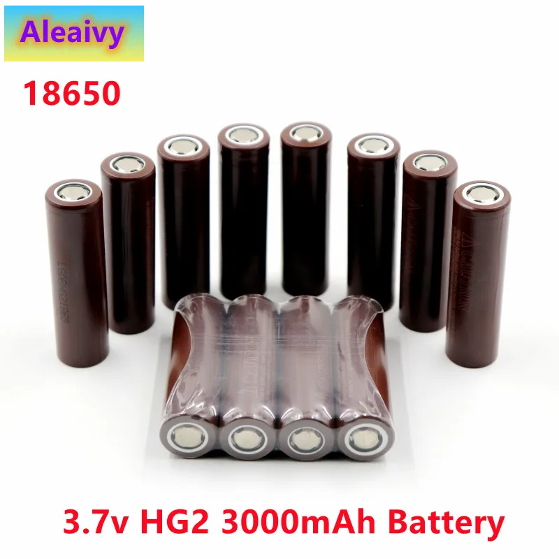 

1-10PCS New HG2 18650 Battery HG2 3000mAh 3.6V/3.7V Lithium Continuous Discharge 20A Dedicated Electronic Power Battery