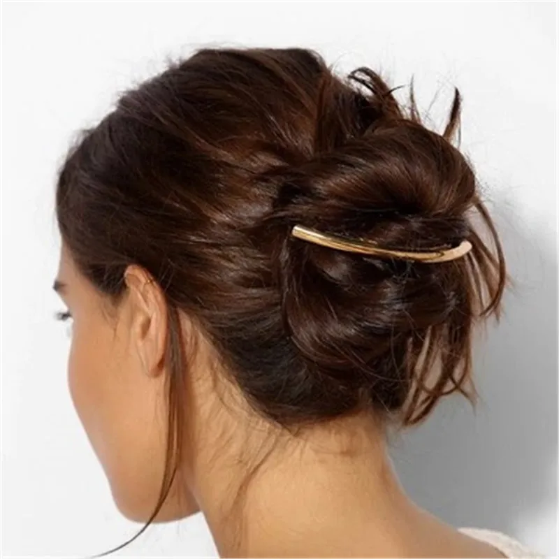 Винтажные заколки для волос инструмент золотые серебряные ветки модные