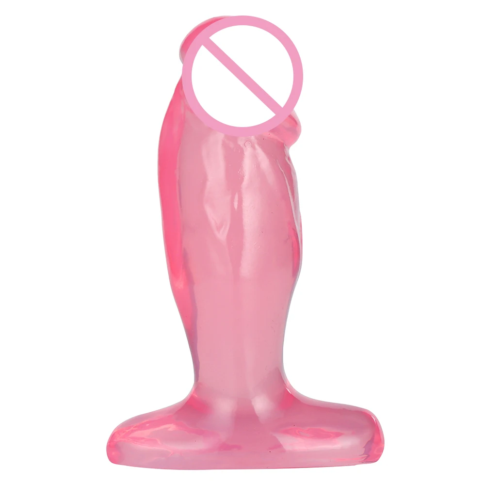 Кристальный фаллоимитатор мини женская мастурбация анальный собаки в форме