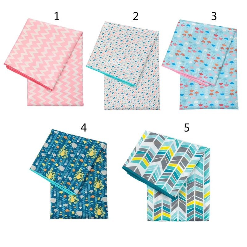 

Mat for High Chair/Arts/Crafts Washable Weaning Mat Waterproof Anti-Slip 97BE