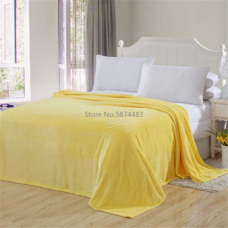 Новинка домашний текстиль однотонное моющееся одеяло покрывало на кровать
