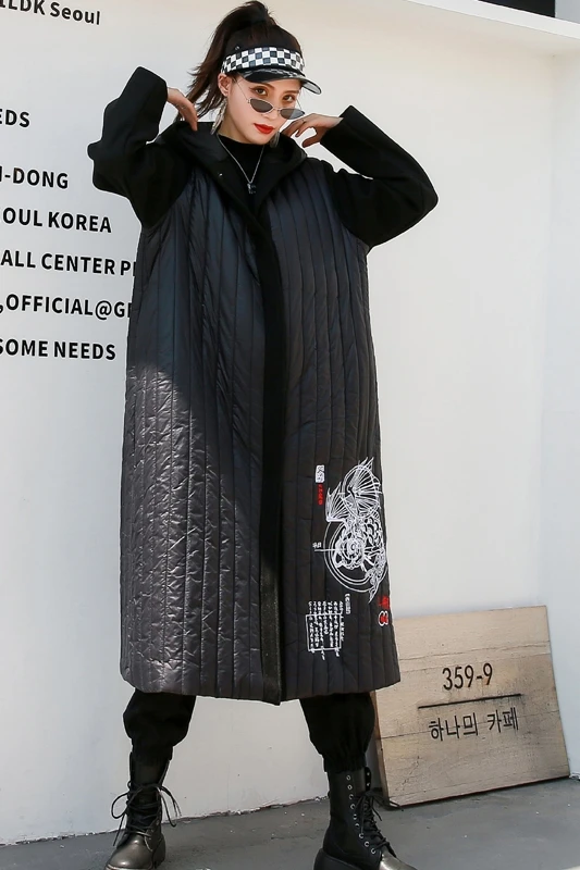 

Women's cotton-padded jacket 2020 winter age reduction cotton-padded jacket women's mid-length cotton-padded jacket jacket women