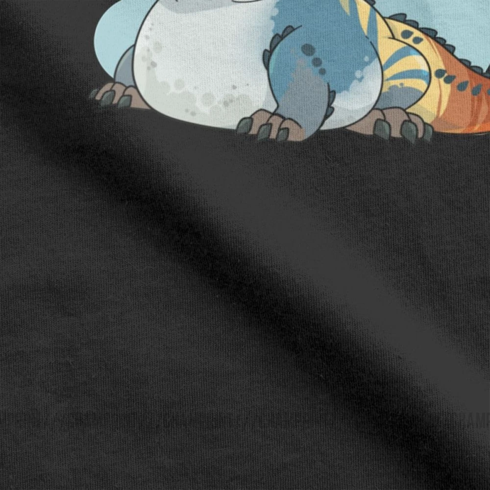 Dodogama Monster Hunter World футболки мужские хлопковые Забавные футболки футболка с круглым вырезом одежда с коротким рукавом Подарок Идея размера плюс