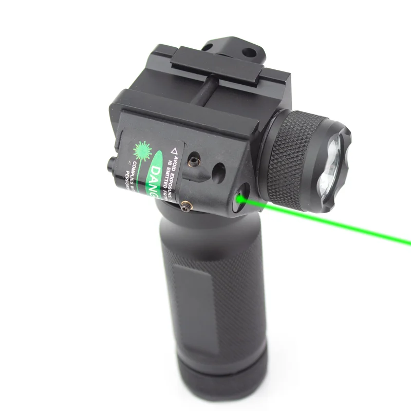 Лазерный прицел светодиодный тактический фонасветильник с ручкой и креплением