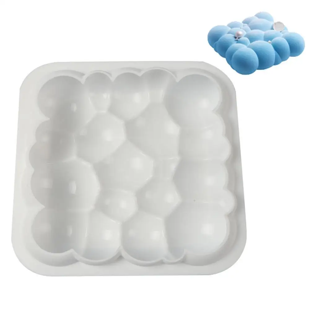 

1pcs DIY Baking Silicone Mold Cloud Shape Mousse Cake Cake Kitchen Cookie Biscuit Tools Decor Mould Mold Accessories Cutter G6Q8