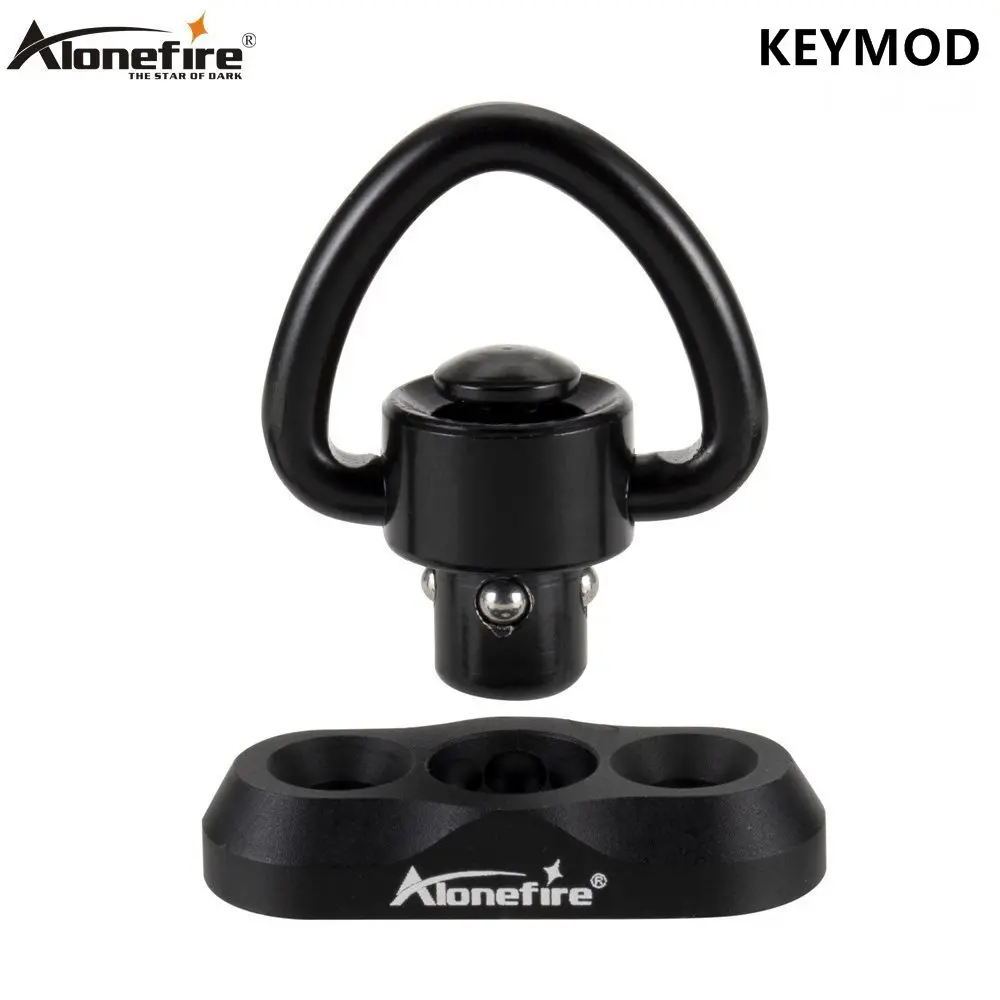 Alonefire M640 Тактический QD слинг Вертлюг Крепление Keymod Rail|Кронштейны и аксессуары для