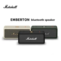 marshall emberton ipx7 waterproof wireless bluetooth 5 0 speaker mini portable hifi speaker bass speaker outdoor subwoofer