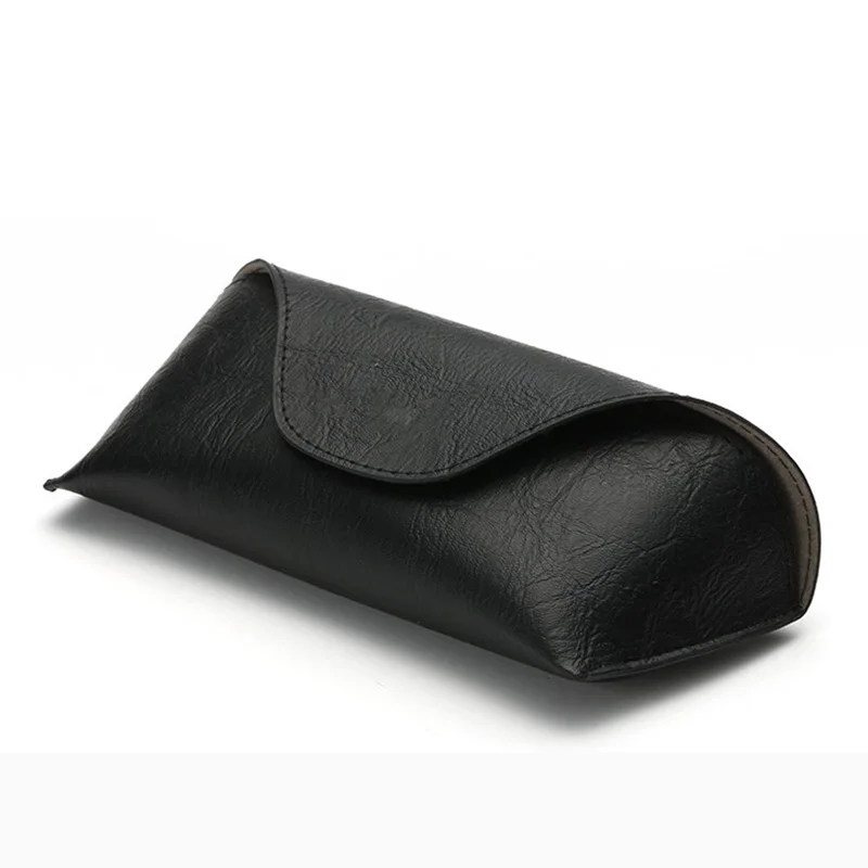 Очки для чтения кожаный черный мягкий чехол портативный Чехол очков