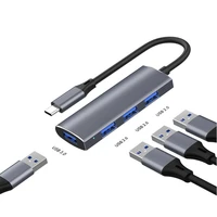 4 ports usb c hub type c splitter type c to 3 0 usb fast transfer cable for macbook pro imac pc laptop notebook accessories usb