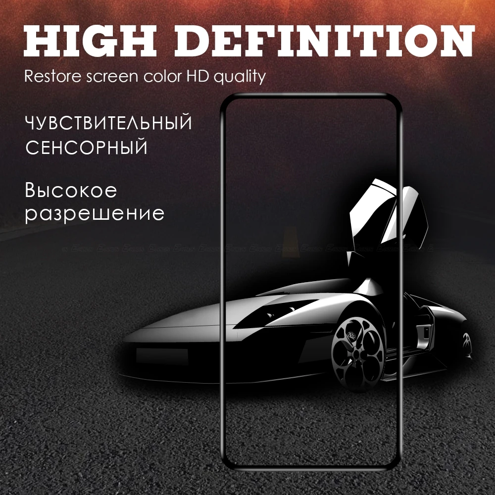 9D полное покрытие экрана протектор для Huawei Honor 8S Prime 2020 закаленное стекло 8X 9A 9C 9S 9X