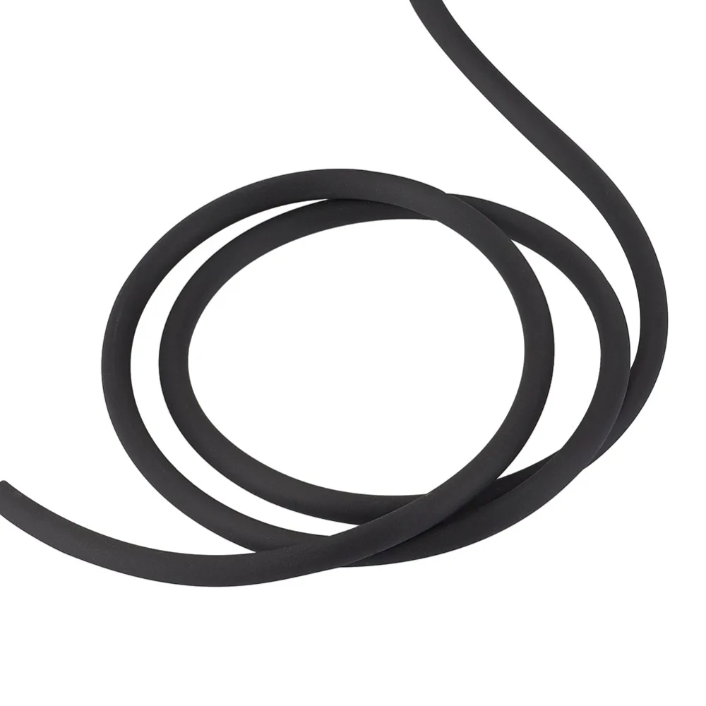 5 мм круглый полое силиконизированное Cord Jewelry findings для изготовления ювелирных изделий 10 м/рулон белый/черный/синий/красный/розовый/зеленый/оранжевый Цвета