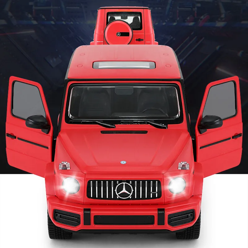 Имитация внедорожника 2 4 г противоскользящие шины с яркими огнями 30 минут игры