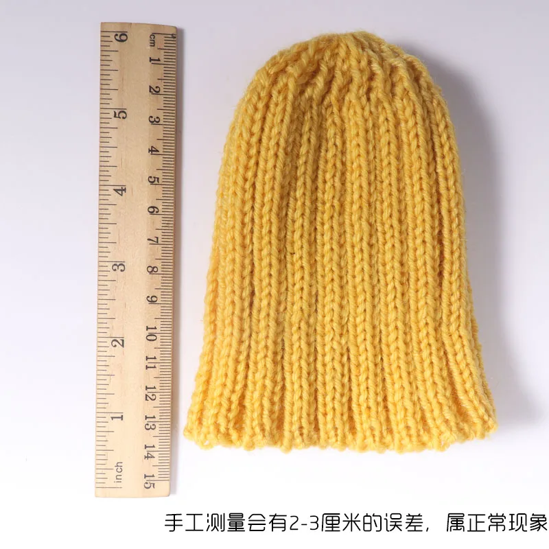 14 см опрессовочная вязаная большая шапка Милая подвеска Корейская кукольная