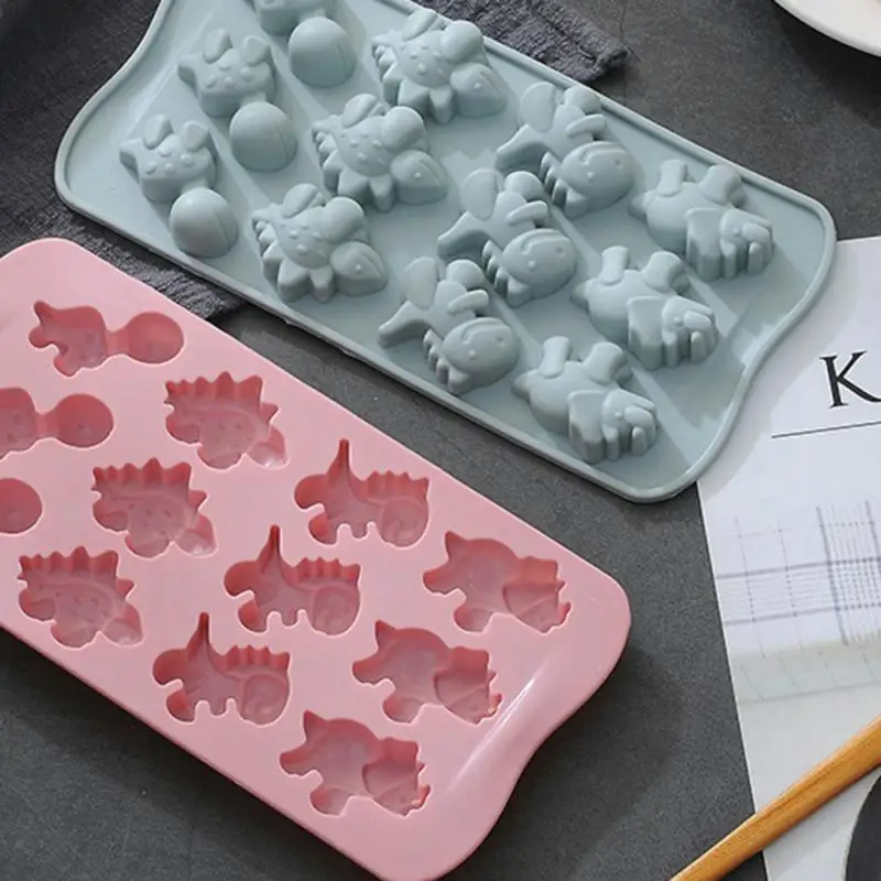 Силиконовая форма динозавр для шоколада мороженого торта | Дом и сад