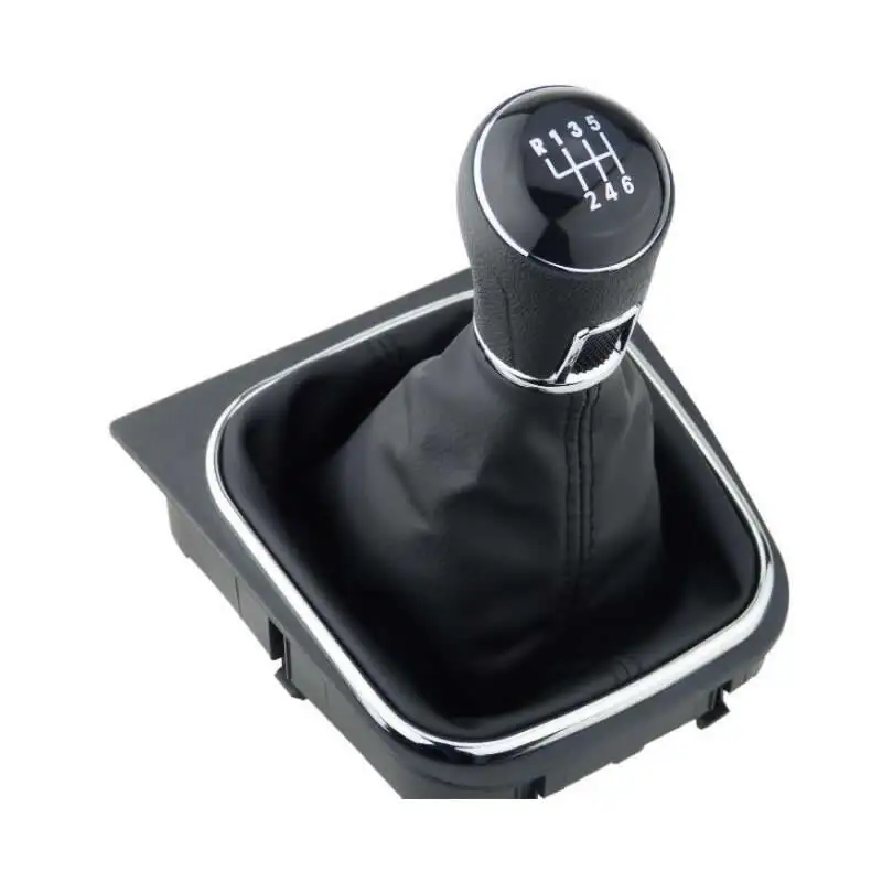 MT ручка переключения передач для Volkswagen VW Golf 5 6 Golf5 Golf6 рычаг кожаная рукоятка