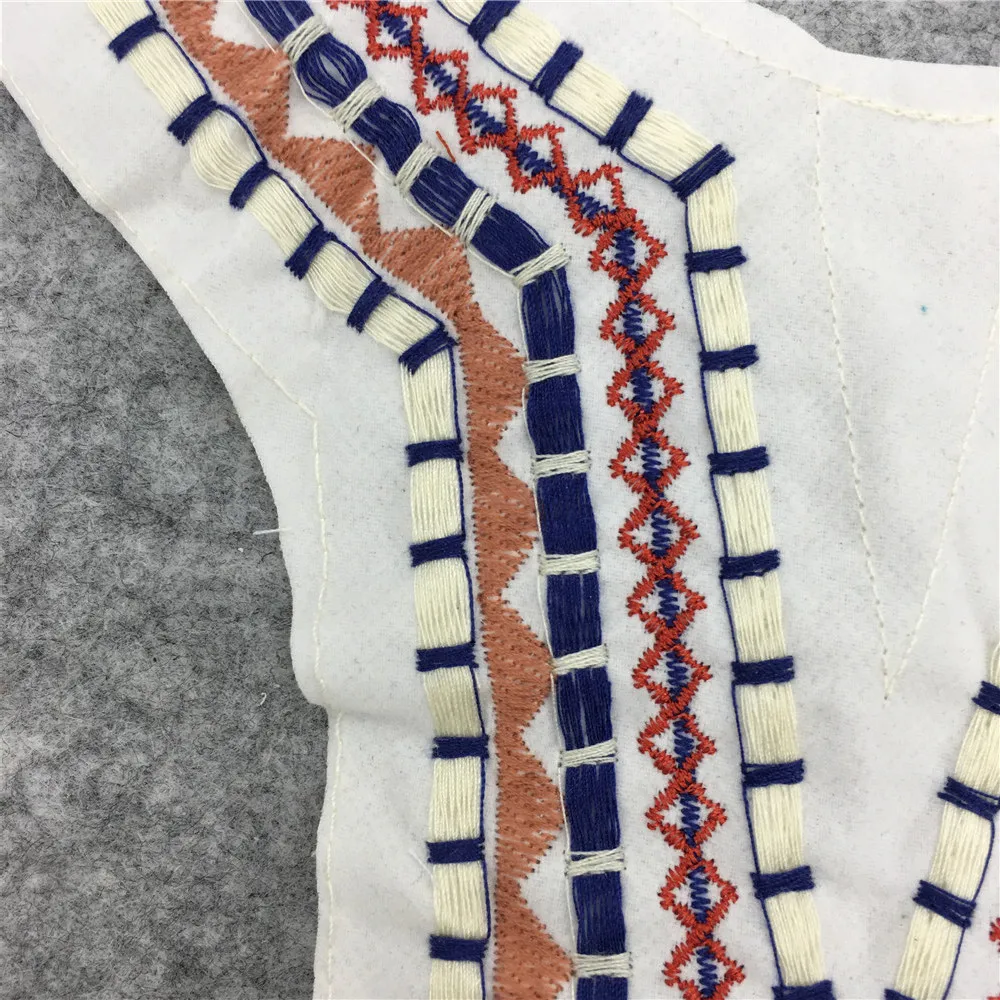 Новое поступление кружевной шейный воротник в этническом стиле швейный сделай