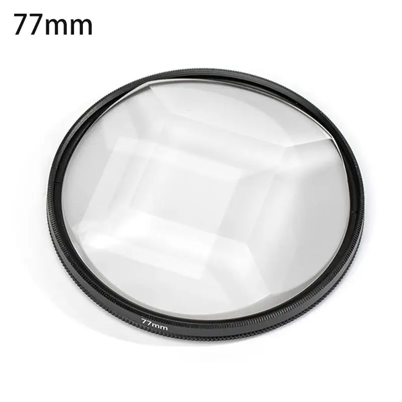

77mm Camera Filter Rotatable Variable Number Of Subjects Glass Filters Prism Photography Accessories Filter For Canon Sony