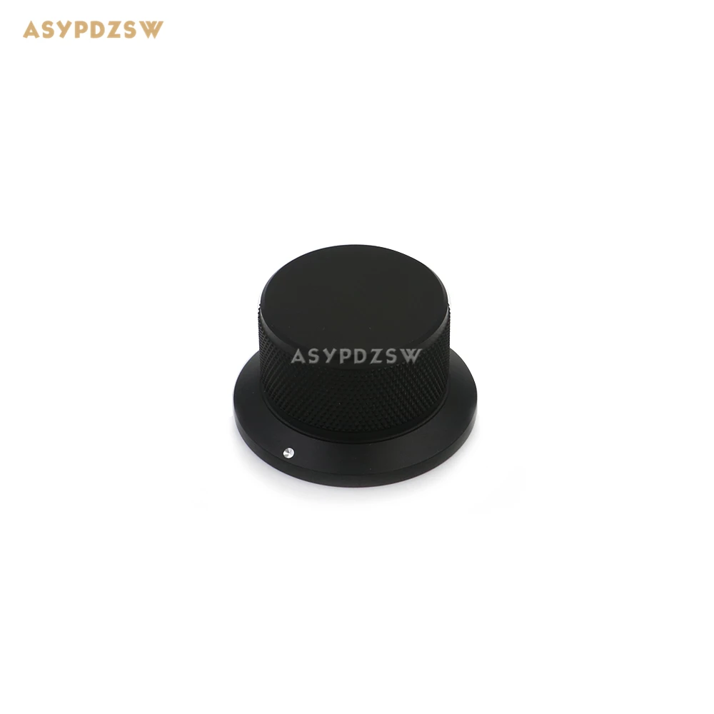 

1 шт. черный рифленой 44*34*25 Алюминий Мощность усилитель регулятор громкости Ручка потенциометра