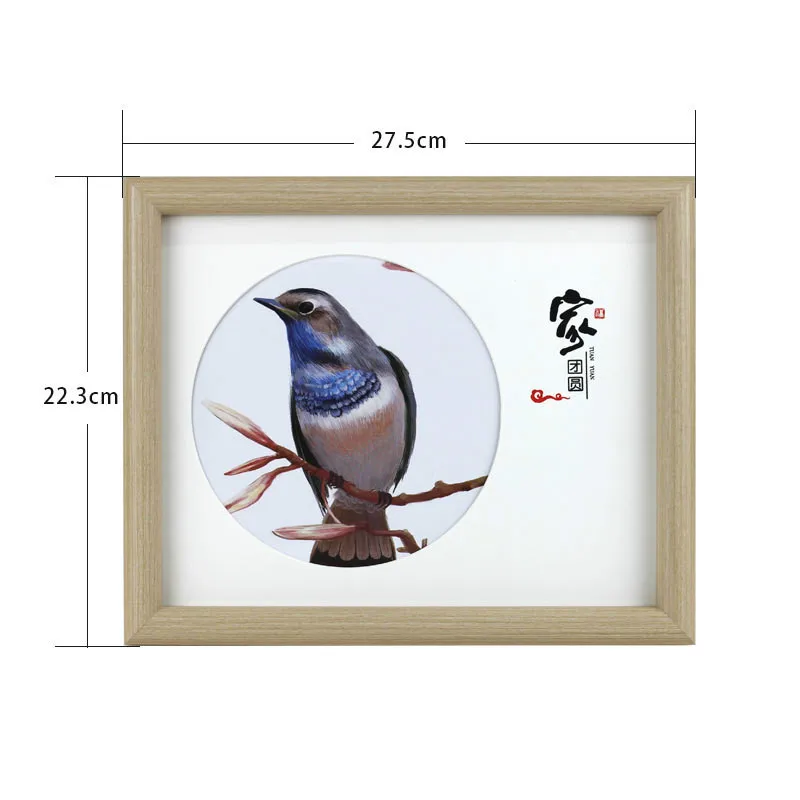 1 шт. простая цельная деревянная фоторамка для творчества стол бревна цветные