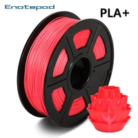 enotepad 3d printer filament pla plus 1 75mm fast delivery pla filament low shrinkage consumable for 3d printer