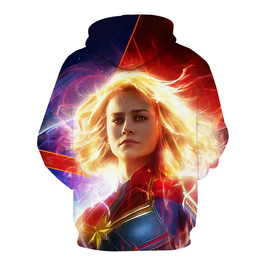 Весна 2019 новинка Капитан Америка Мстители с капюшоном для мужчин Супермен в