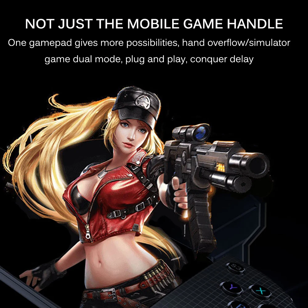 Новый игровой контроллер с быстрой зарядкой типа c + держатель для телескопа