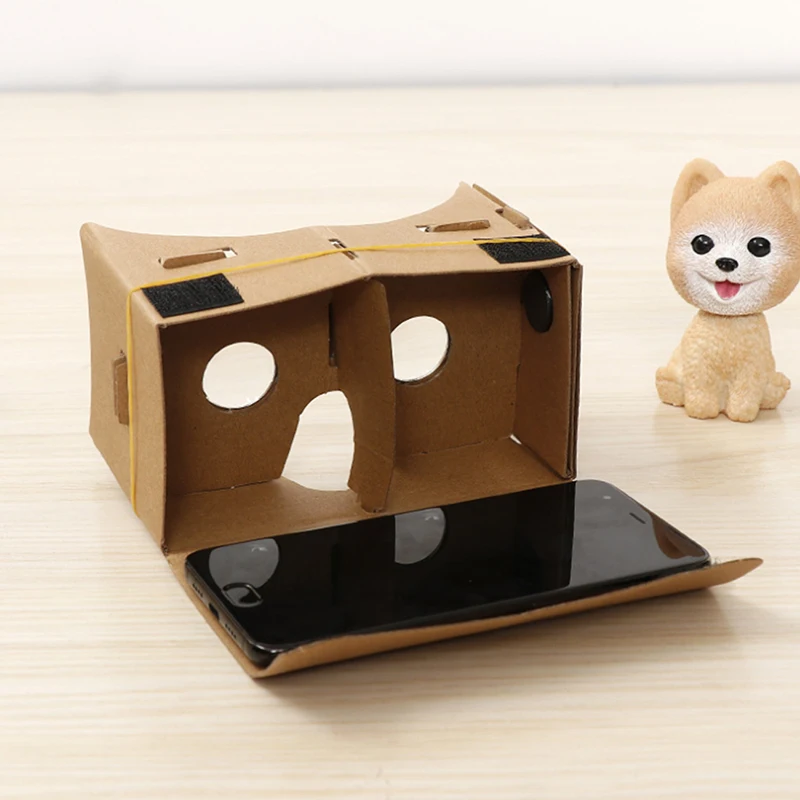 Очки виртуальной реальности 3D Vr Google Cardboard 1 шт. для Android или телефона новая модель